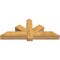 Ekena Millwork Kennewick Rough Sawn Timber Gable Bracket, Western Red Cedar, 60"W x 25"H x 6"D x 6"F, 10/12 Pitch GBW060X25X0606KEN00RWR - alternate 4